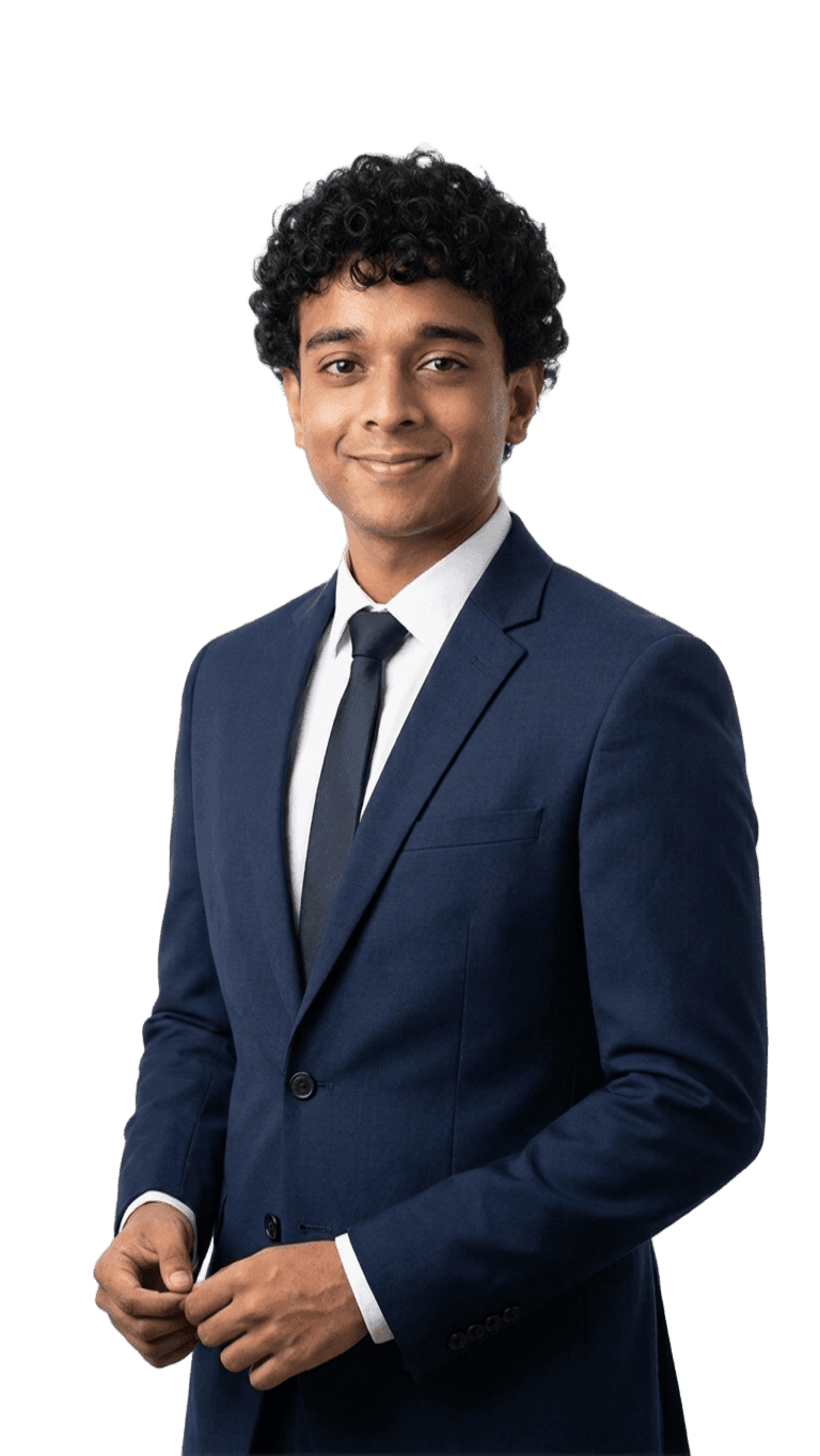 Abhimanyu Sharma, founder of Qyvera